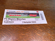Used Sammler Ticket FC Bayern