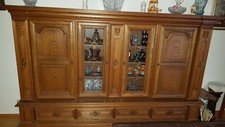 Wohnzimmer möbel eiche massiv - eiche,
