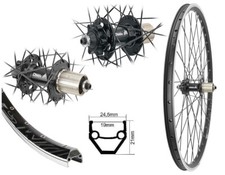 Hinterrad 26 Zoll schwarz