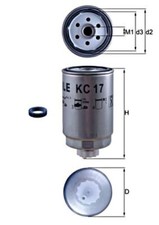 MAHLE Kraftstofffilter Für