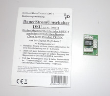 Ldt Littfinski 700012 Dauer Strom Umschalter DSU mit Ovp