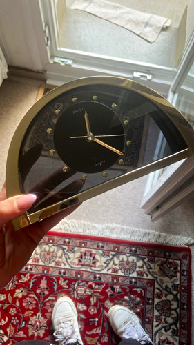 Seiko tischuhr halbrund quarz - tischuhr,