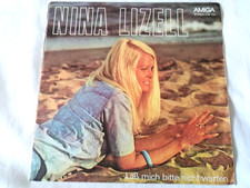 Nina Lizell  Laß mich bitte nicht warten / Miteinander sucht man Träume