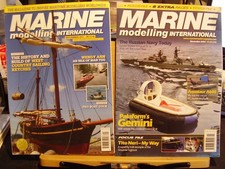 2 X MODEL BOAT MAG MARINE