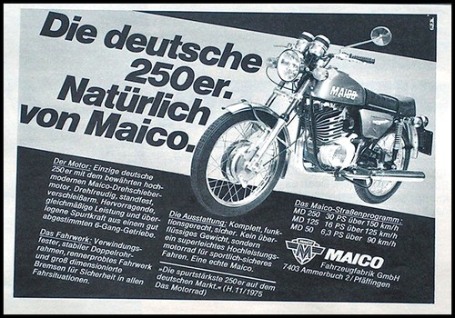 Maico 250 originale - maico, md