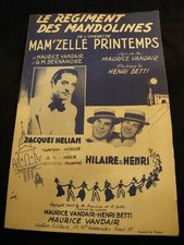 Partition Das Regiment Der