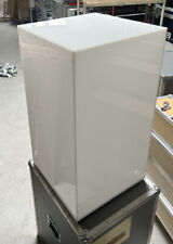 Leuchtkubus - Leuchtwürfel - weiß - beklebbar  50x50x90cm - in Profi FlightCase