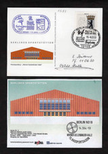 Karte m/Sonderstempel " Wappen der Länder / Berlin  " ; Mi.-Nr: 1588 ; 15.9.2000