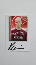 Kevin McKenna, Kanada, Heart of Midlothian, original Autogramm