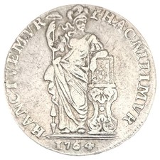 Niederlande - 1 Gulden 1764 -