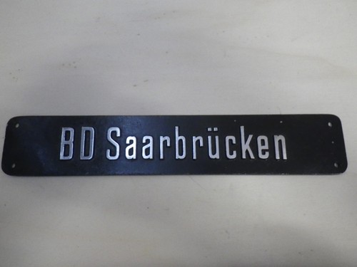 Heimatschild saarbrücken - heimatschild, bd