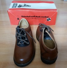 Otter Robusta Sicherheitsschuhe Stahlkappe Arbeitsschuhe Gr 43 Leder Halbschuhe