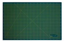 Schneidematte 3-lagig  selbstheilend grün schwarz 60x90cm Schneideunterlage A1