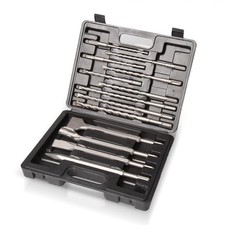 13 tlg SDS PLUS Bohrer + Meißelsatz Meißelset Bohrerset Bohrhammer Stein Beton