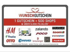 Wunschgutschein voucher gift - voucher,