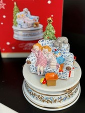 Hutschenreuther Spieluhr "Weihnachtsabend" Stille Nacht