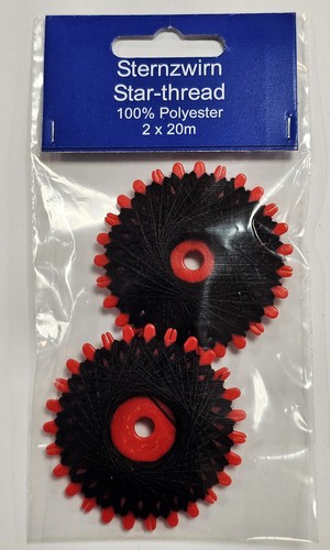 Sternzwirn 20m schwarz 100 - 2,