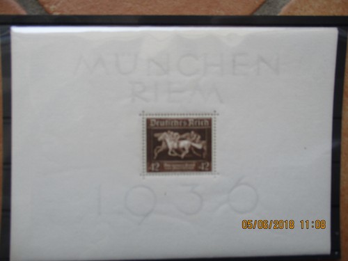 Deutsches reich block - deutsches, 4