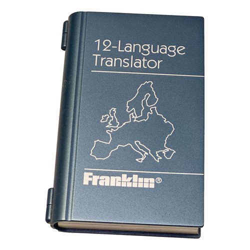 Franklin 470 language - franklin, tg-470