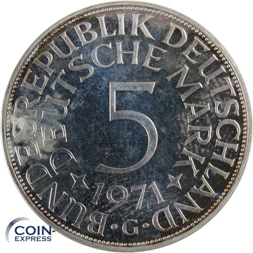 Deutschland münze 1971 - deutschland, g