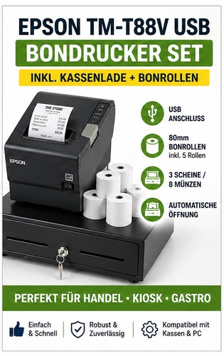 Epson t88v usb drucker - epson, 80mm