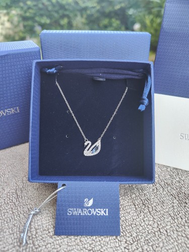 Swarovski halskette blauer - halskette,