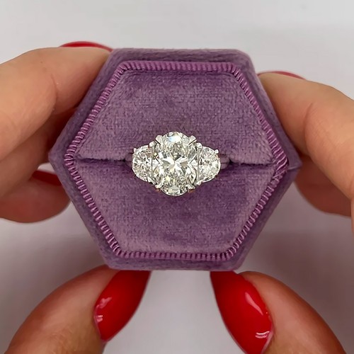 Verlobungsring diamant karat - 4,