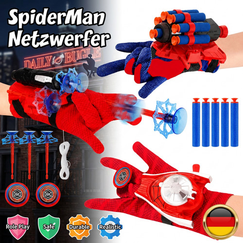 2er set spiderman web shooter - web,