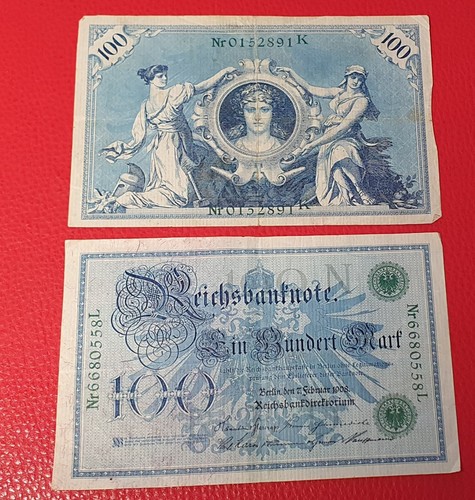100 reichsmark 1908 umlauf - reichsmark,