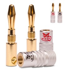 Bananenstecker 4mm NAUC 4x