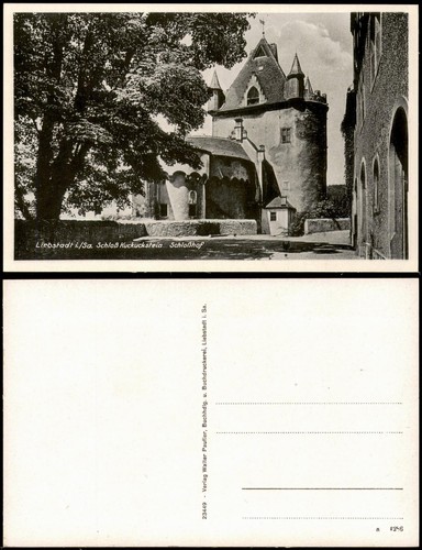 Ansichtskarte liebstadt - ansichtskarte,