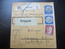 #1802 Paketkarte aus MIESBACH