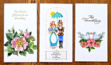 3 Glückwunsch Klappkarten