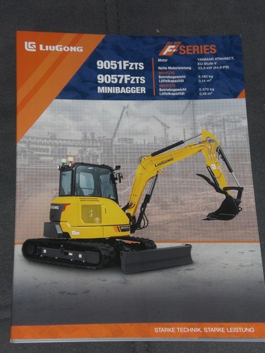 Liu gong series - liu, minibagger
