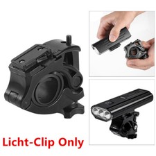 Fahrradlichthalter Scheinwerferhalterung Front LED Taschenlampehalterung Schwarz