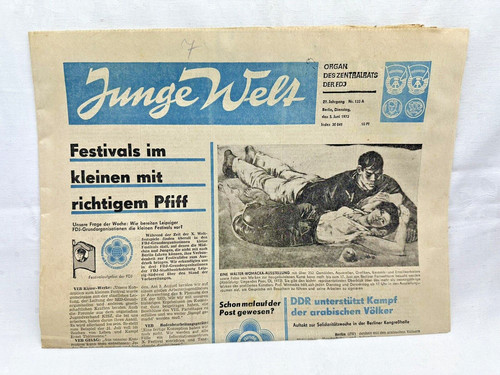 Ddr zeitung junge - zeitung, welt