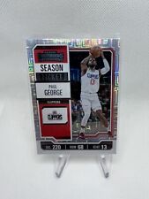 2023-24 Panini Contenders Season Ticket Hobby #22 Paul George Clippers 
