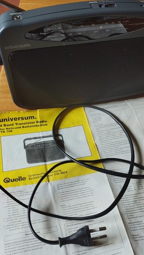 Universum radio tragbar - universum,
