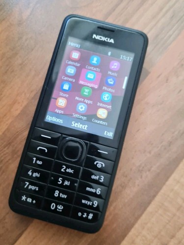 Nokia 301 schwarz 02 - -,