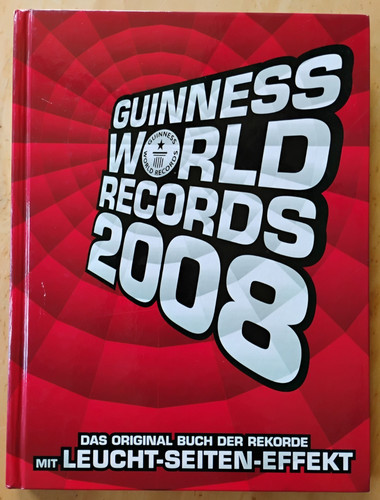 Guiness world records 2008 - world,