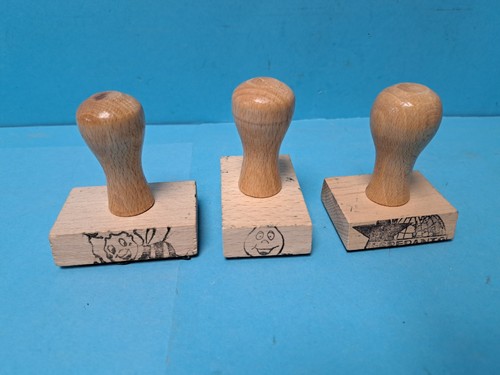 Alte ddr stempel 3 stück - alte,