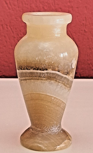 Vintage onyx marmor vase - onyx,