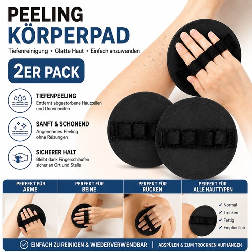 Stück körper peeling pads - 2,