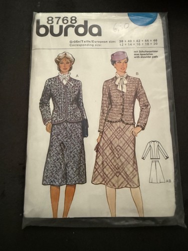 Burda schnittmuster 8768 - burda,