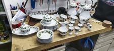 Hutschenreuther Weinlaub Kaffeeservice 6 Personen + Kannen + platten