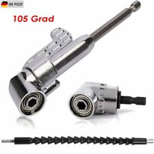 105 Grad Winkelschrauber Bithalter Schraubendreher Halter Adapter 30cm Flexibel