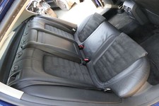 VW Passat 3C Limousine Sitz Rückbank Sitzfläche Sitze Leder schwarz Sitzheizung