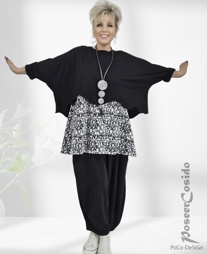 Lagenlook wellen shirt - lagenlook,