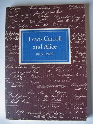 Lewis carroll and alice - lewis,