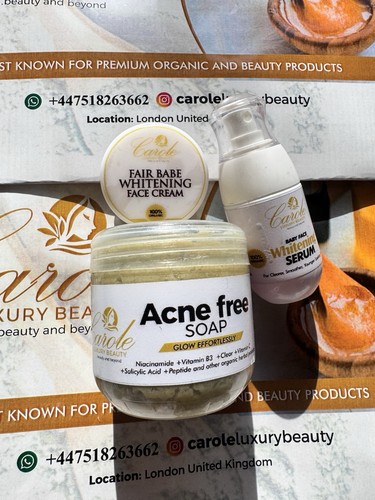 Whitening face set creme - whitening,